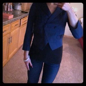 BRAND NEW MARC JACOBS blue pinstripe blazer